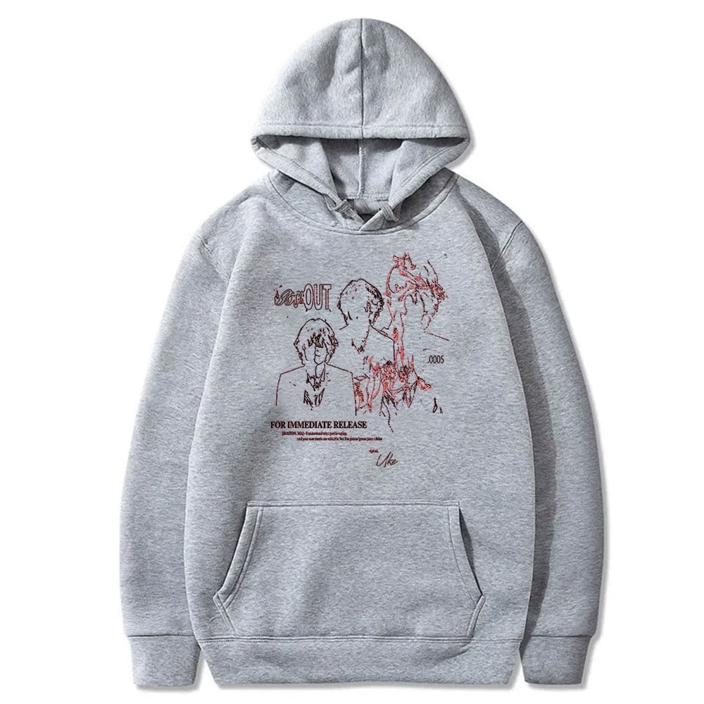 BoyWithUke Burnout Hoodie 2025 Tour Merch Pullover Fashion