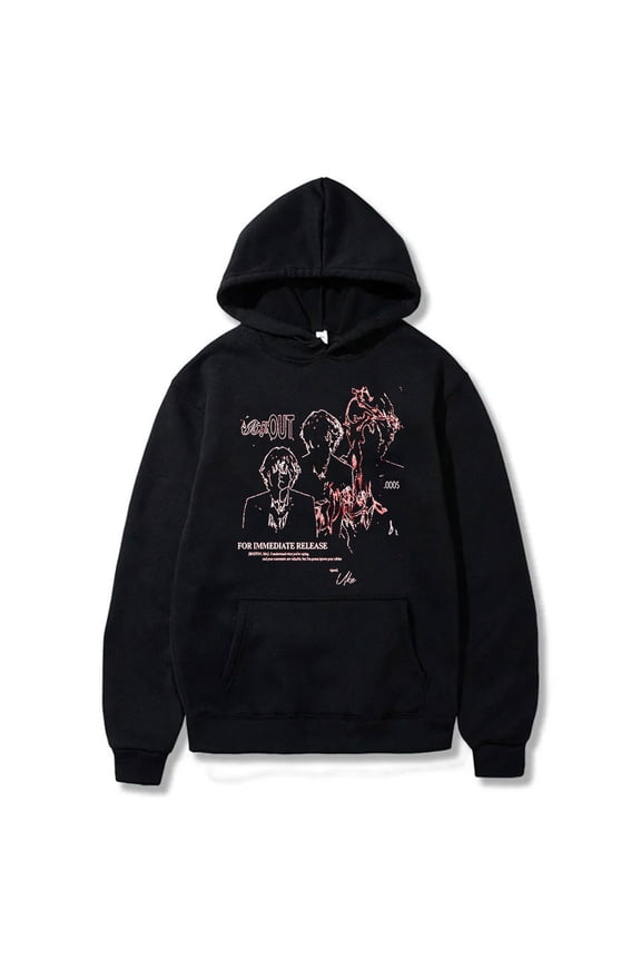 BoyWithUke Burnout Hoodie 2025 Tour Merch Pullover Fashion Hooded Sweatshirt