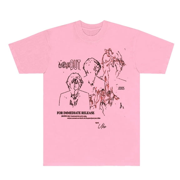 BoyWithUke Burnout T-Shirts 2025 Tour Merch Tee Cosplay Women Men Fashion Short Sleeve Top