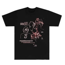 BoyWithUke Burnout T-Shirts 2025 Tour Merch Tee Cosplay Women Men Fashion Short Sleeve Top