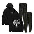 thumbnail image 1 of BoyWithUke King of Nothing Logo Merch Hoodies Jogger Pants Cosplay Women Men Fashion Sweatshirts, 1 of 6