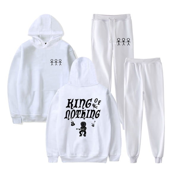 BoyWithUke King of Nothing Logo Merch Hoodies Jogger Pants Cosplay Women Men Fashion Sweatshirts