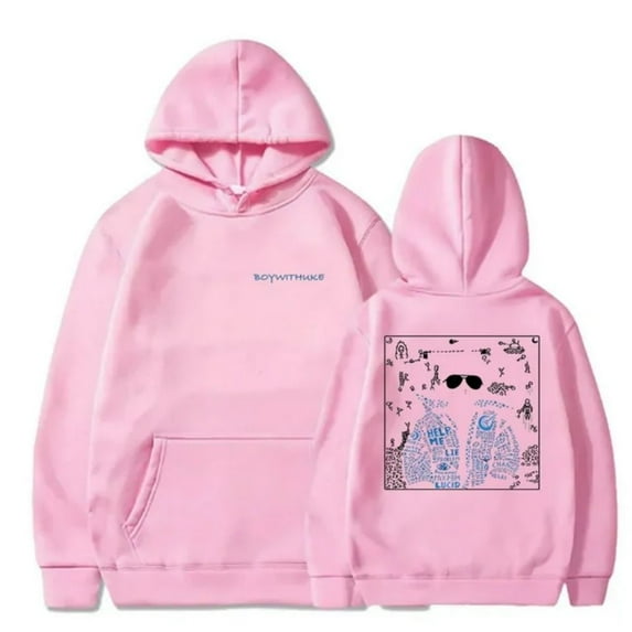 BoyWithUke Lucid Dreams Tour Hoodies Merch For Men/Women Unisex Winter Long Sleeve Sweatshirt Pullover Streetwear