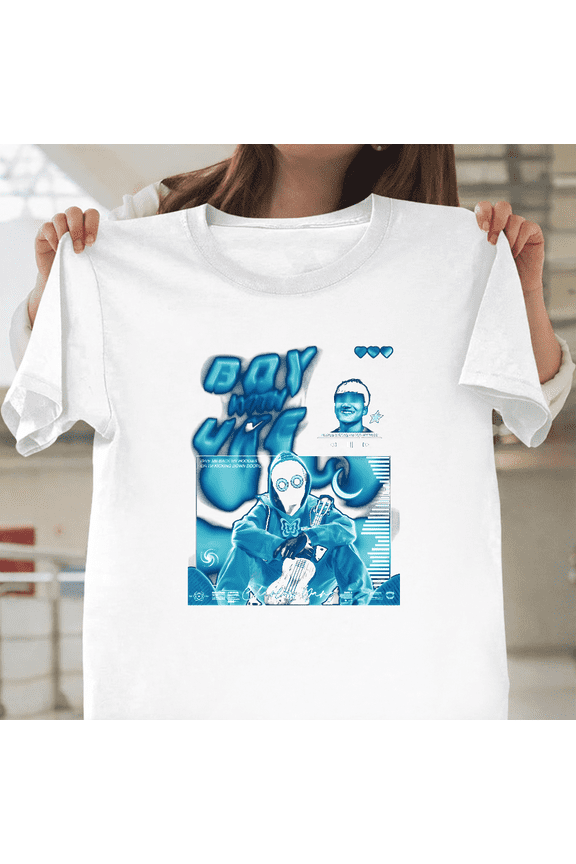 BoyWithUke Musician Artist Fan Lover Graphic Design Art Gift Unisex T-Shirt, for men & women, up to size 5XL.