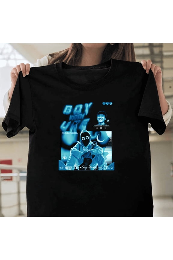 BoyWithUke Musician Artist Fan Lover Ukulele Singer Masked Performer Art T50730 Unisex Graphic T-Shirt Soft Cotton, Sizes S-5XL