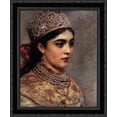 thumbnail image 1 of Boyaryshnya 20x24 Black Ornate Wood Framed Canvas Art by Makovsky, Konstantin, 1 of 2