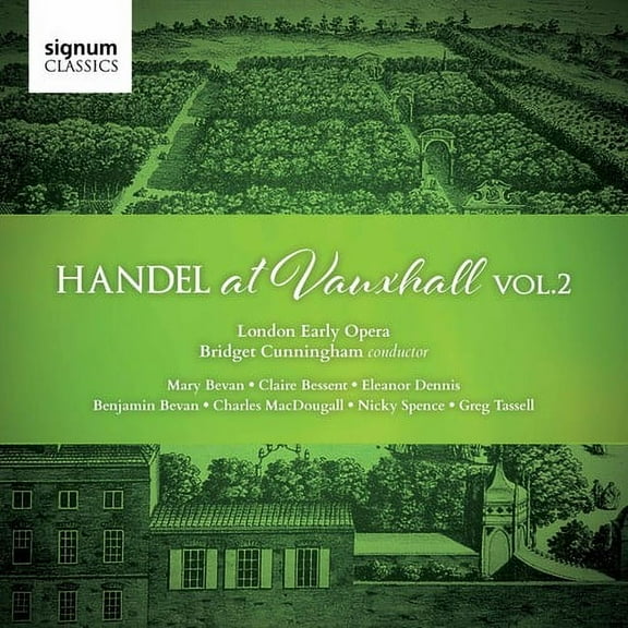 Boyce / London Early Opera / Cunningham - Handel at Vauxhall - Music & Performance - CD