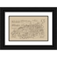 thumbnail image 1 of Boyd 24x16 Black Ornate Wood Framed with Double Matting Museum Art Print Titled - Grayson County Virginia - Boyd 1897, 1 of 4