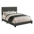 thumbnail image 1 of Boyd California King Upholstered Bed with Nailhead Trim Charcoal, 1 of 3