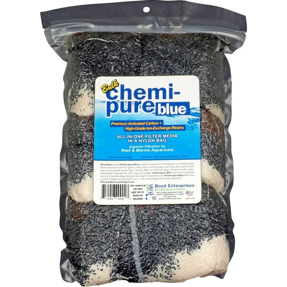 Chemi-pure Blue – Advanced Filtration for Marine High pH Freshwater Aquariums