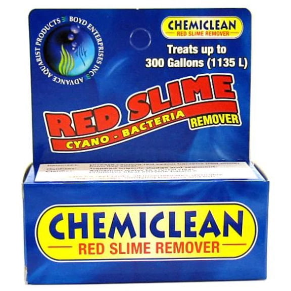 Boyd Chemiclean Red-Slime Remover Aquarium Treatment, 2 G