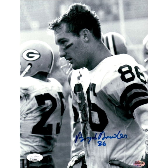 Boyd Dowler Signed Autographed 8X10 Photo Packers Vintage B/W JSA AB54566