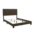 thumbnail image 1 of Boyd Upholstered Eastern King Panel Bed Charcoal, 1 of 4