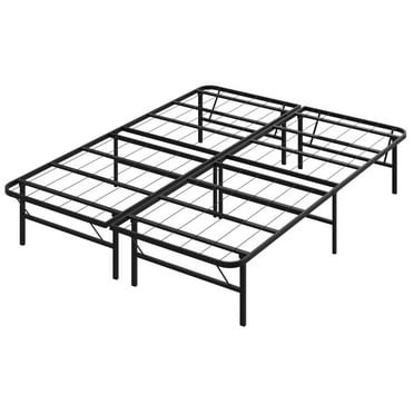 Boyd Sleep 14" Queen Size Metal Platform Bed Frame with No-Tool Assembly, Textured Anti-Slip Surface
