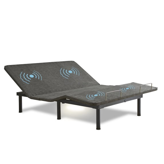 Boyd Sleep Adjusta-Flex Zero Gravity Adjustable Anti Snore Power Base with Massage, Queen