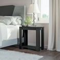 thumbnail image 1 of Boyd Sleep Brisbane Open Storage Nightstand, Black, 1 of 7