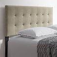 thumbnail image 1 of Boyd Sleep Linen Instant Adjustable Headboard, Beige, 1 of 10