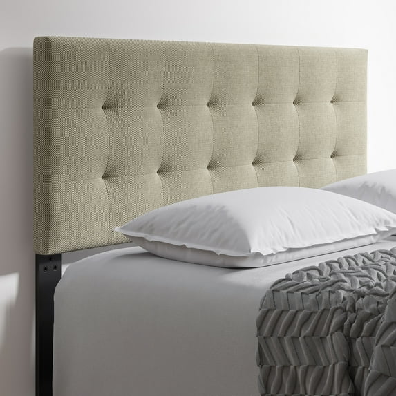 Boyd Sleep Linen Instant Adjustable Headboard, Beige