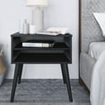 thumbnail image 1 of Boyd Sleep Ragusa Mid-Century Modern Open Shelf Nightstand, 1 of 7