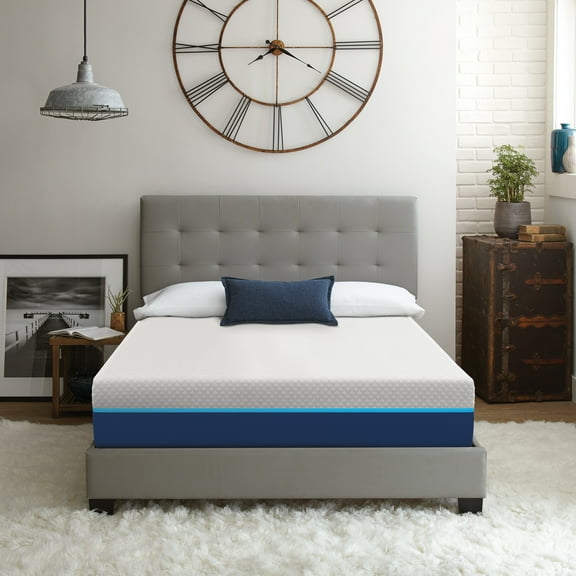 Boyd Sleep Westminster 12" Hybrid Memory Foam and Pocket Spring Mattress, Medium Plush, Adult, King