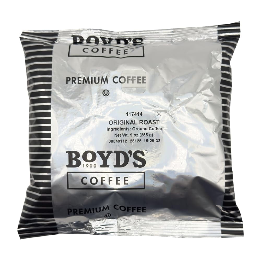 Boyd's Original Roast Ground Coffee, Light Roast, 9 oz Smooth & Mellow