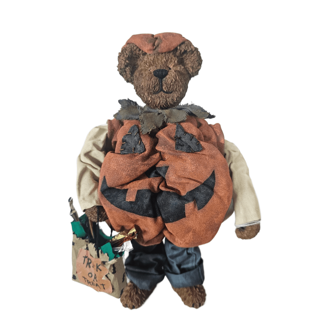 Boyds Bears Crumpletons Jack B. Punkinbeary Crumpleton Pumpkin