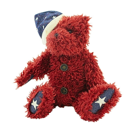 Boyds Bears Plush 10.00In Liberty Q Spangler, Fabric, Patriotic Best Dressed Star 904444