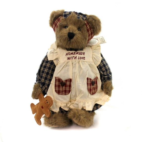 Boyds Bears Plush ANNA MAE BAKERS BEAR W/ LIL Exclusive Gingerbread 94182Pp Rfb