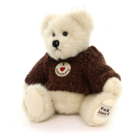 Boyds Bears Plush Cocoa B Sweetbeary Fabric Exclusive Club 0200531