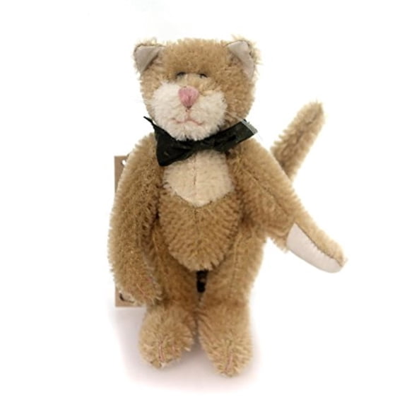 Boyds Bears Plush Lindbergh Cattington - One Plush Cat 5 Inch, Polyester - Cat Kitten Mohair Jointed 59008703