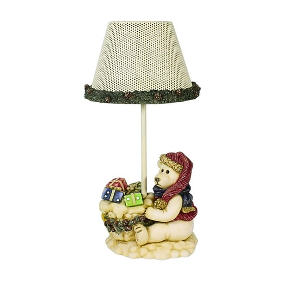 Boyds Bears Resin 13.50In Chandler Holiday Glow, Resin, Christmas Santa Sack 1E 86053