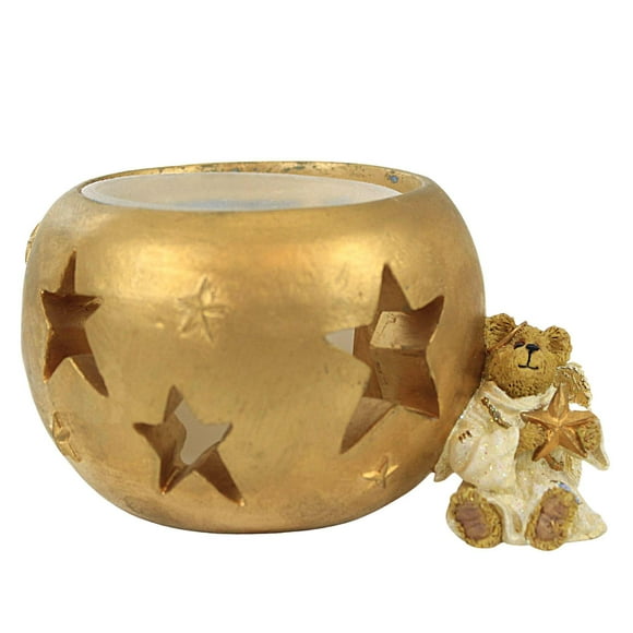 Boyds Bears Resin 2.75In Starla Angelbeary Wish Upon A Star, Resin, Christmas Bearstone Angel 1E 27733