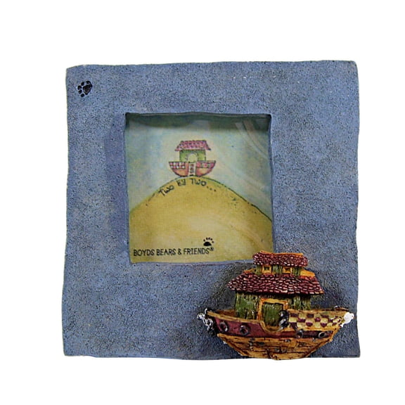 Boyds Bears Resin 2.75In The Ark Mini Frame, Resin, Noah Photo 4002