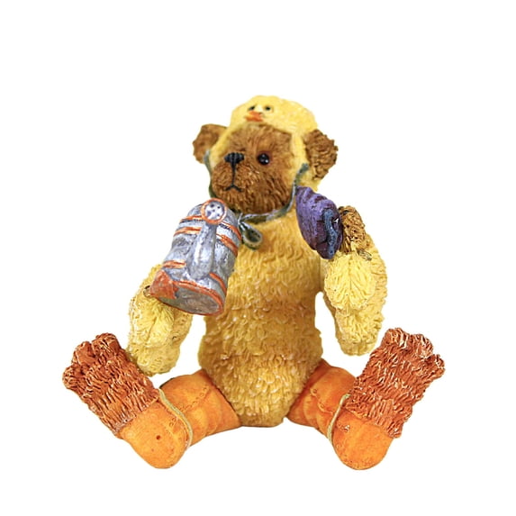 Boyds Bears Resin 3.50In Chicklet Grizberg...A Spinkle In Time, Resin, Easter Shoe Box Duck 3220