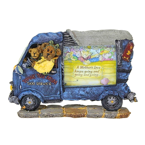 Boyds Bears Resin 4.00In Momma Rushalot And Crew Frame, Resin, Mothers Day Bearstone 82503
