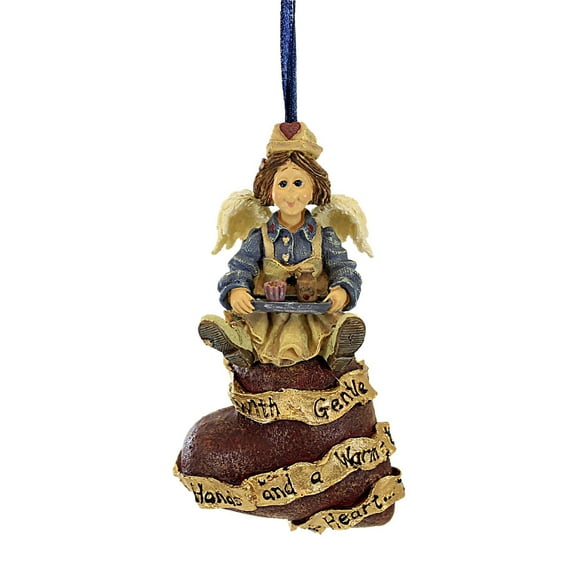Boyds Bears Resin 4.50In Mercy Night Shift Ornament, Resin, Nurse Folkstone 25656