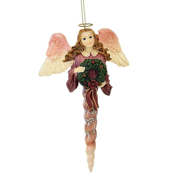 Boyds Bears Resin 6.00In Mary Ornament, Resin, Wings Christmas 4022546