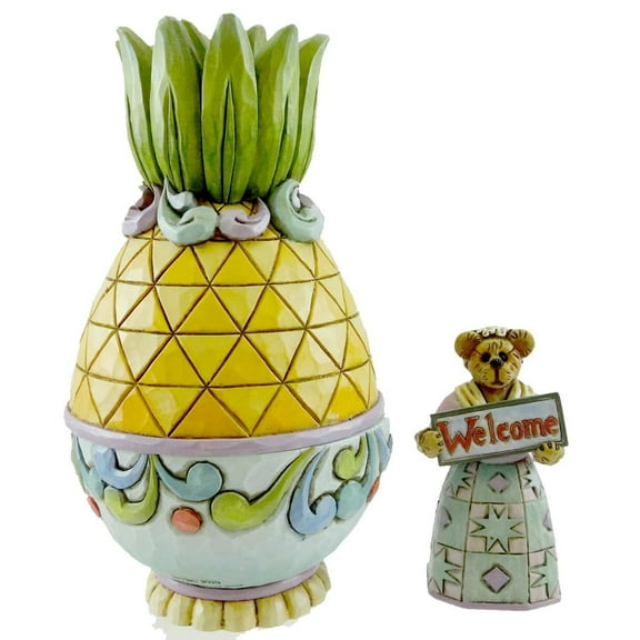 Boyds Bears Resin 6.00In Mrs. Wilkommen's Pineapple Pu, Resin, Bearstone Jim Shore 4020857