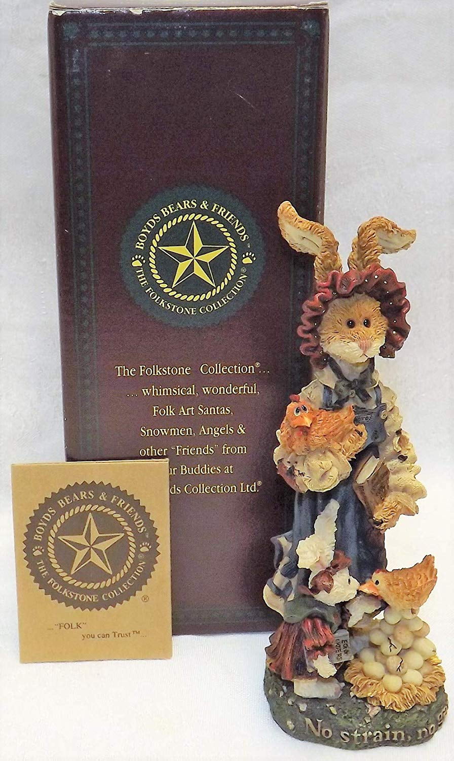 Boyds Bears Resin 7.00In Harriet & Punch W/ Hermine, Resin, Folkstone ...