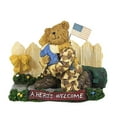 thumbnail image 1 of Boyds Bears Resin Greg W/ Mattie...A Hero's Home - 1 Figurine 3.5 Inch, Resin - Military Bearstone 228482, 1 of 3
