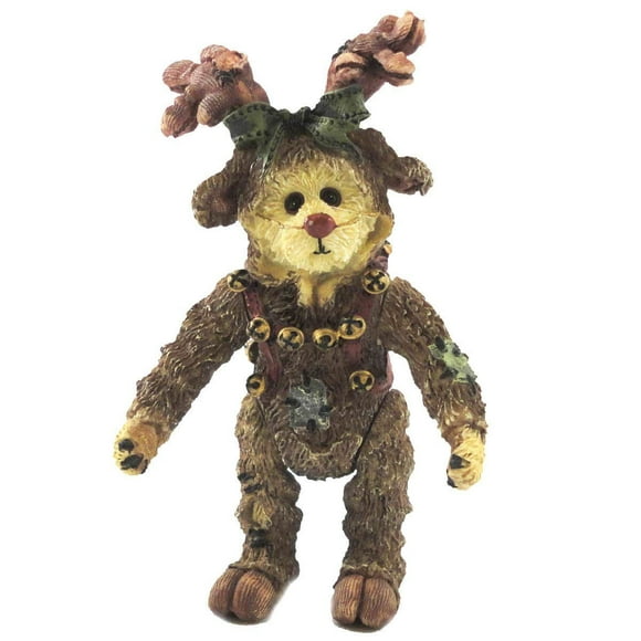 Boyds Bears Resin Ivy Mooselbeary - 1 Figurine 3 Inch, Resin - Christmas Shoe Box Bear 3216