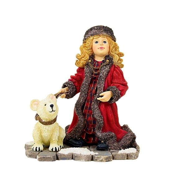 Boyds Bears Resin Lara W/Peary... Moscow - One Figurine 4.5 Inch, Resin - Winter Dollstone Polar 3564