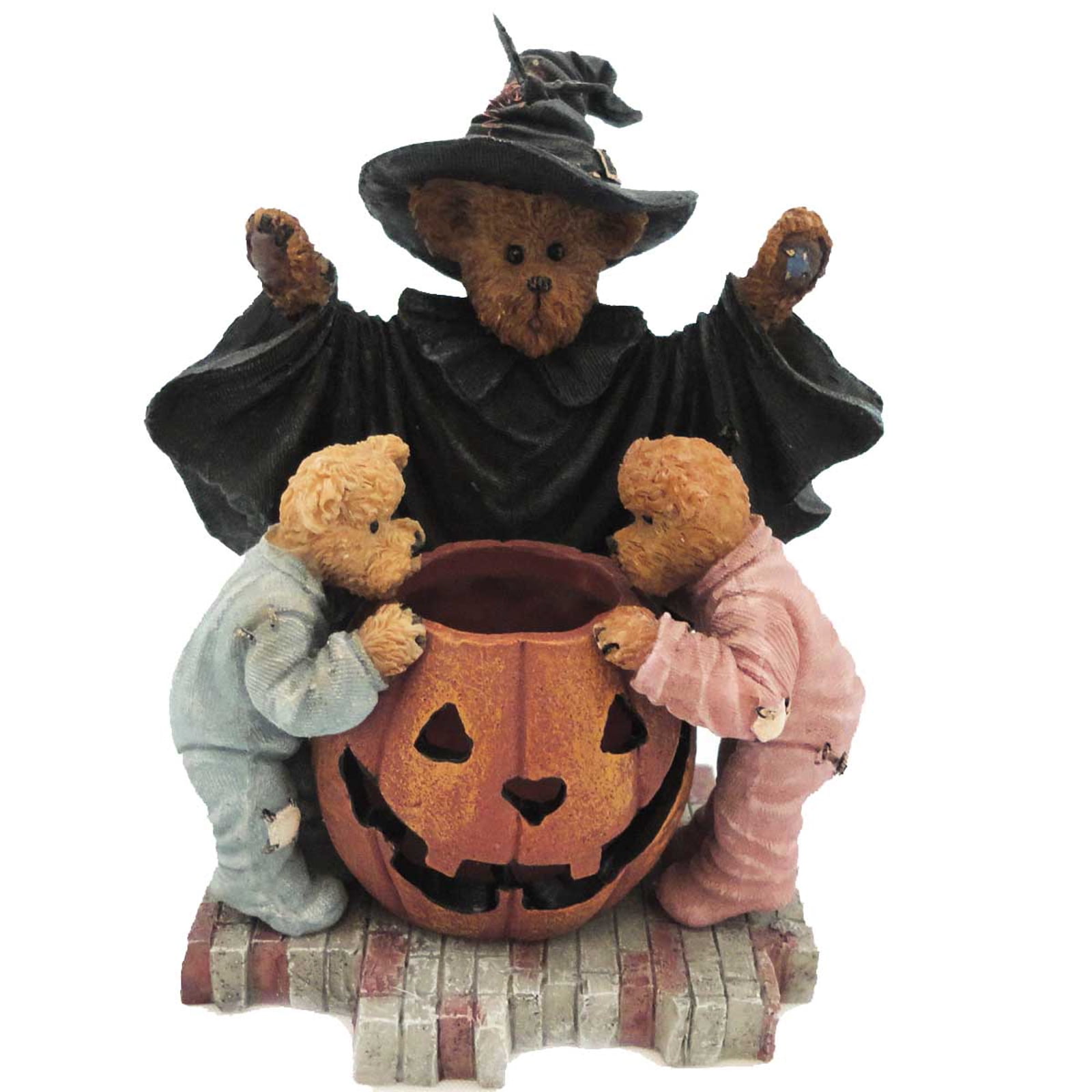 BOYD'S BEARS JACK O. Lantern 12 HALLOWEEN Pumpkin #919631 Tags