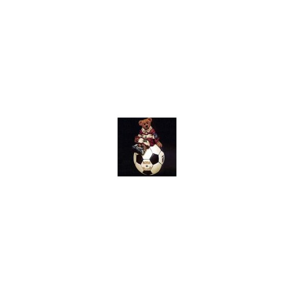 boyds bearstone collection "rocky - score, score, score" ornament