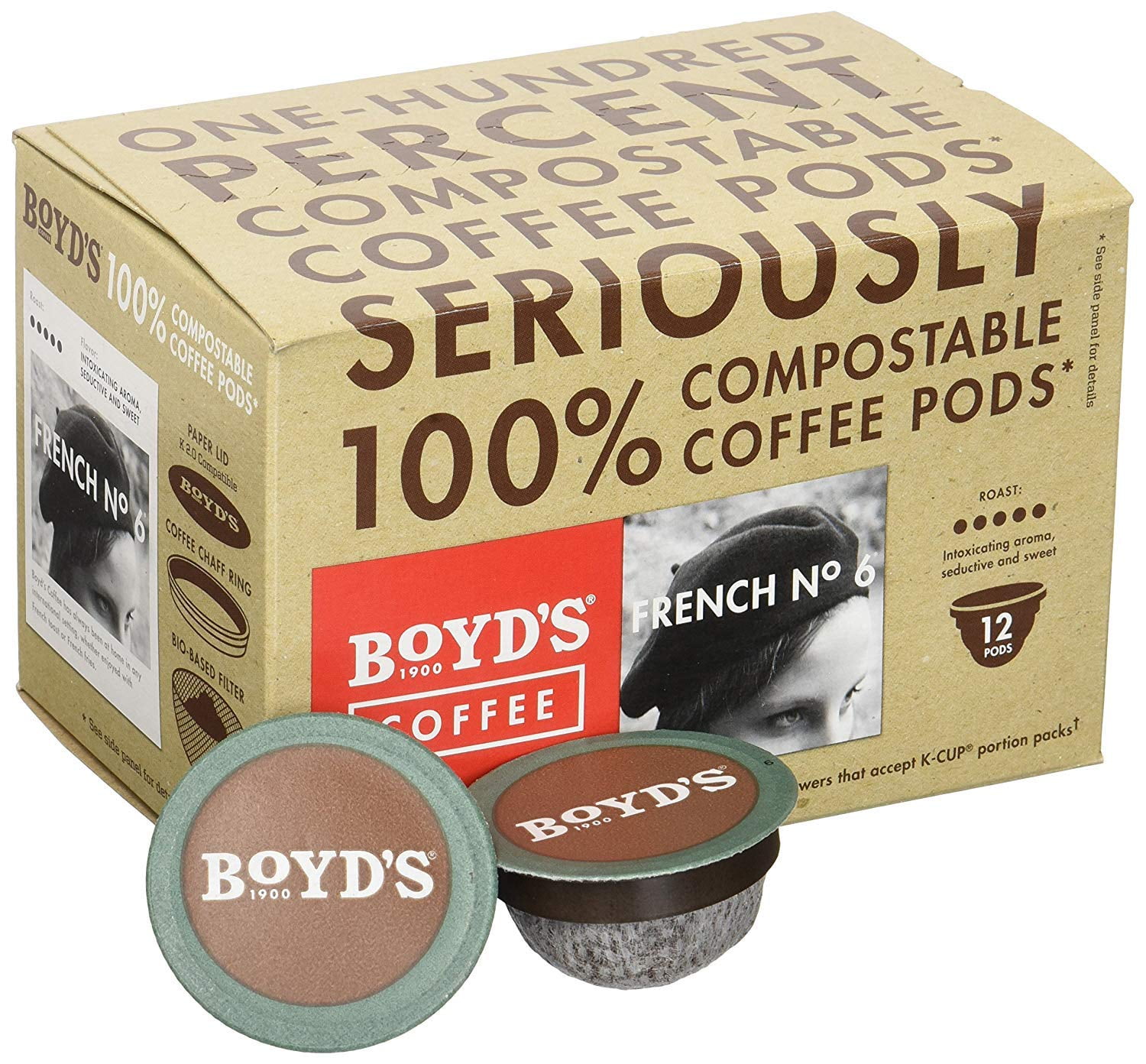 Boyds Coffee French No. 6 (6x12 CT)