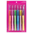 thumbnail image 1 of Boye 12 Piece Ergonomic Aluminum Crochet Hook Set, Multi-Color, Hook Sizes B-N, 1 of 6