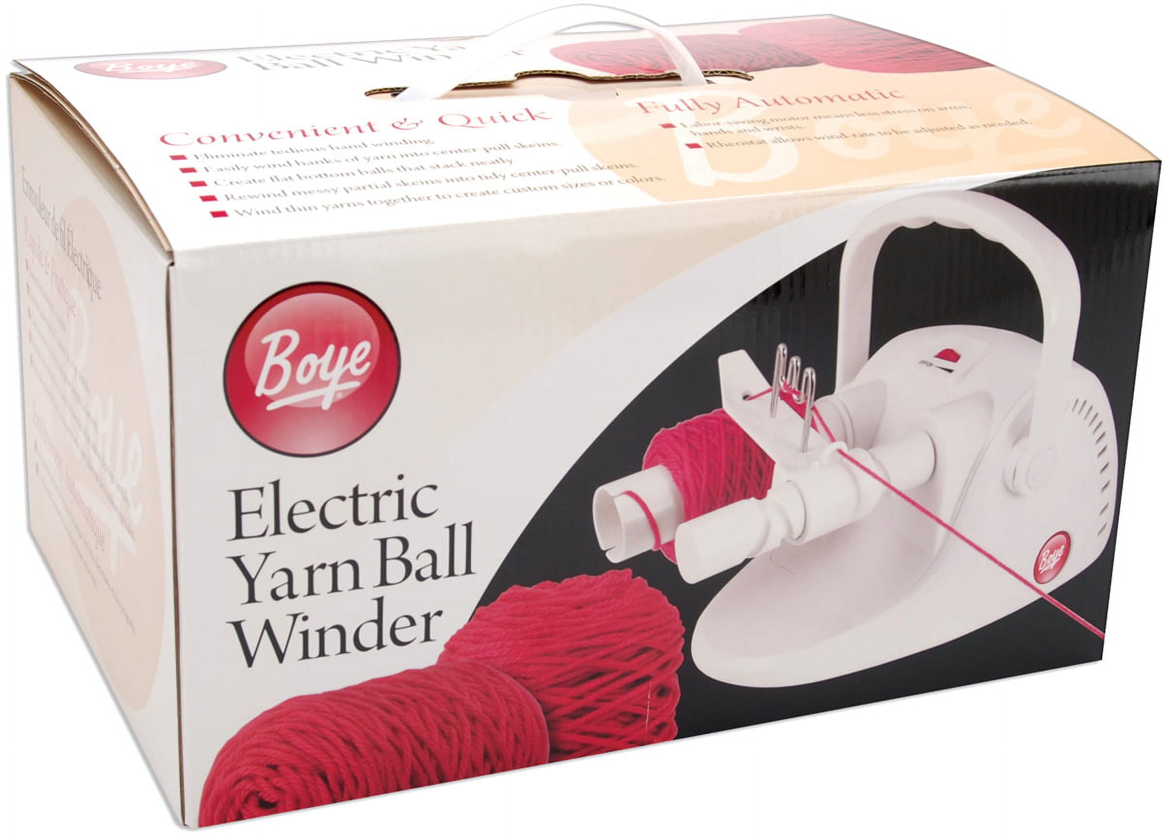 Boye 37010010 Electric Yarn Ball Winder-White