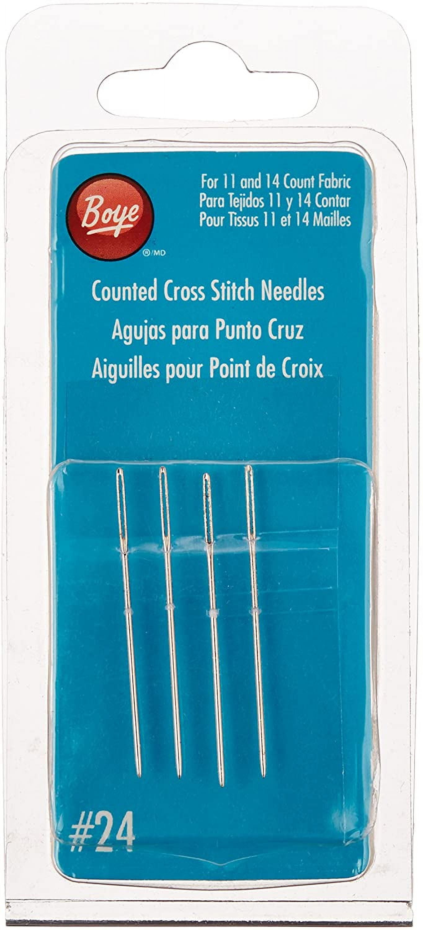 Boye Cross Stitch Hand NeedlesSize 24 4/Pkg