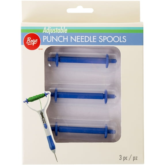 Boye Punch Needle Spools 3/Pkg-