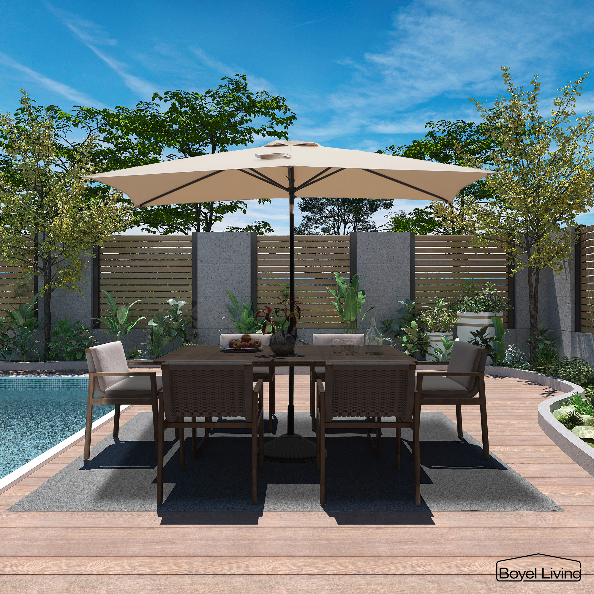 Cambridge Outdoor Concord 9Ft. Table Umbrella